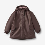 Wheat Outerwear Thermo-Regenjacke Rika Jacket 9620 chocolate plum