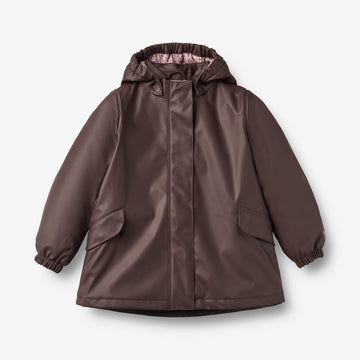 Wheat Outerwear Thermo-Regenjacke Rika Jacket 9620 chocolate plum