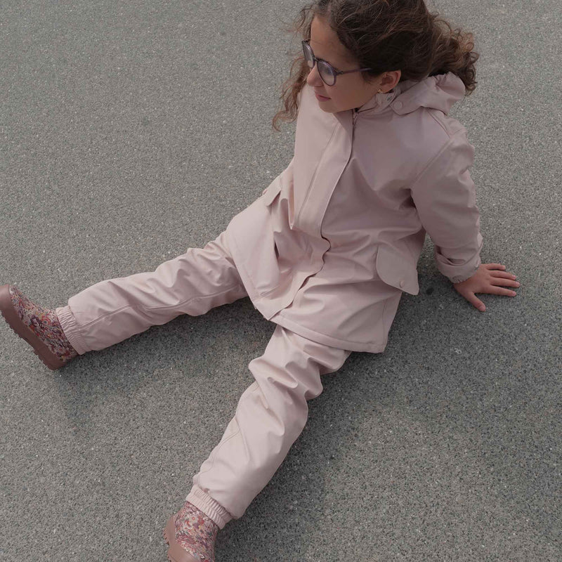 Thermo-Regenjacke Rika pale rose – - Main Image