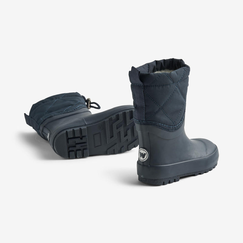 Wheat Footwear Thermo-Schneestiefel Drizzle Rubber Boot 1432 navy