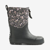 Wheat Footwear Thermo-Schneestiefel Drizzle Rubber Boot 9528 black sea open flowers