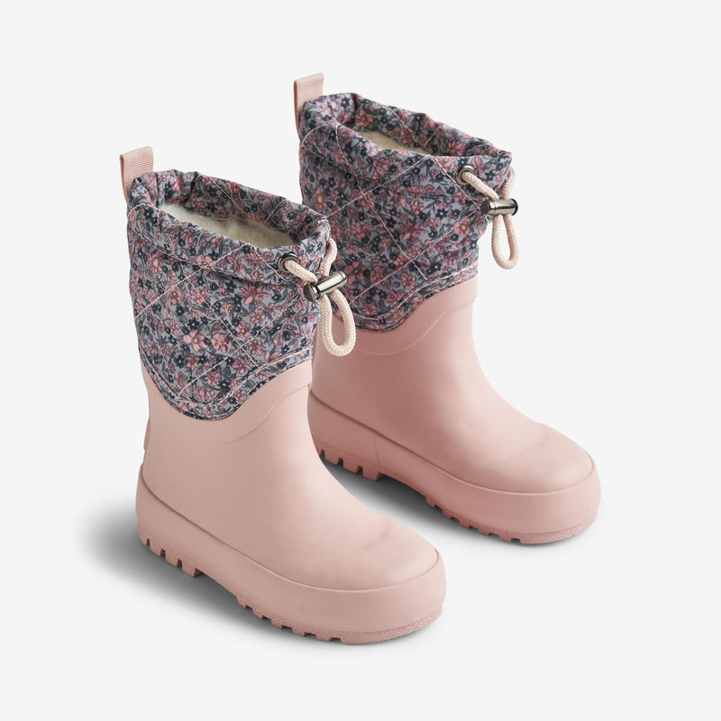 Wheat Footwear Thermo-Schneestiefel Drizzle Rubber Boots 0036 winter flowers