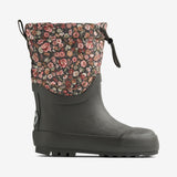 Wheat Footwear Thermo-Schneestiefel Drizzle Rubber Boots 1186 raven wild flowers