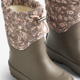 Wheat Footwear Thermo-Schneestiefel Drizzle Winter Footwear 9676 dry wood snow flowers