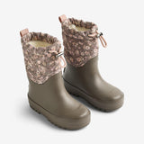 Wheat Footwear Thermo-Schneestiefel Drizzle Winter Footwear 9676 dry wood snow flowers