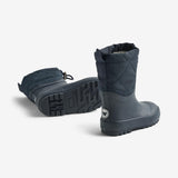 Wheat Footwear Thermo-Schneestiefel Drizzle Rubber Boots 1432 navy