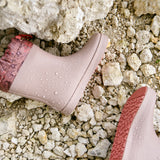 Wheat Footwear Thermo Barefoot Rubber Boot Arden Rubber Boot 5090 golden flowers
