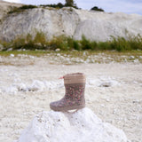 Wheat Footwear Thermo Barefoot Rubber Boot Arden Rubber Boot 9674 portabella flowers