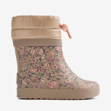 Wheat Footwear Thermo Barefoot Rubber Boot Arden Rubber Boot 9674 portabella flowers
