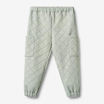 Wheat Outerwear Thermo Cargo Hose Nane Trousers 4142 green stripe