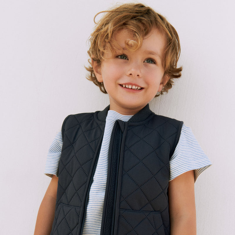 Wheat Outerwear Thermo Gilet Ede Vest 1060 ink