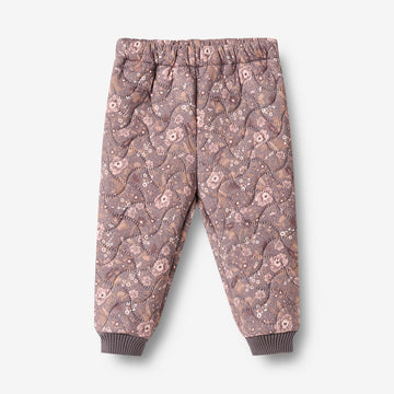 Wheat SMU Thermo Hose Alex Trousers 9565 purple stone flowers
