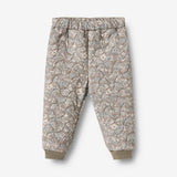 Wheat SMU Thermo Hose Alex Trousers 9673 grey stone flowers
