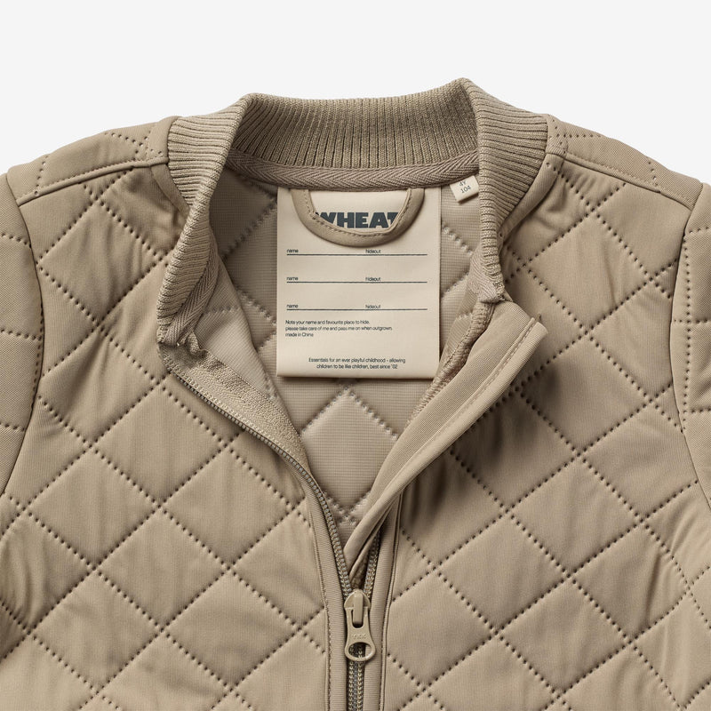 Wheat Outerwear Thermo Jacke Loui Thermo 3239 beige stone