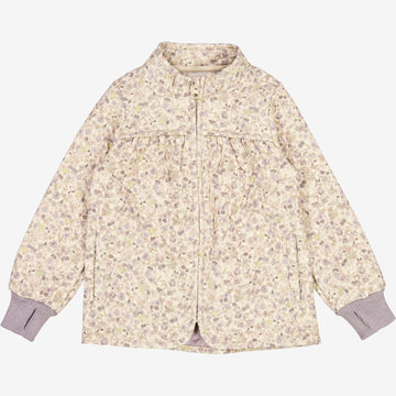 Thermojacke Thilde watercolor flora – für | Kinder Thermokleidung Wheat 