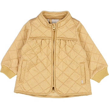 Wheat Outerwear Thermo Jacke Thilde | Baby Thermo 5108 yellow melange