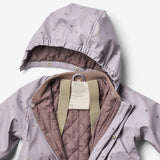 Wheat Outerwear Thermo Regenanzug Aiko Rainwear 1347 lavender flowers