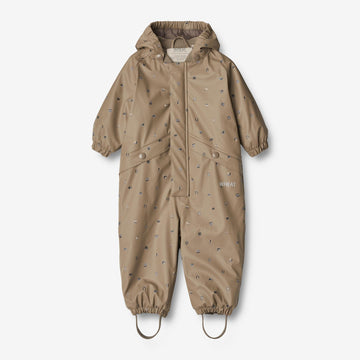 Wheat Outerwear Thermo Regenanzug Aiko | Baby Rainwear 0227 dry grey houses