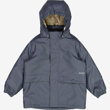 Wheat Outerwear Thermo Regenmantel Ajo Rainwear 1292 greyblue