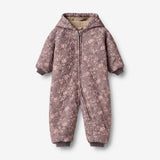 Wheat Outerwear Thermoanzug Kuschel Outdoor Suit 9565 purple stone flowers