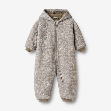 Wheat Outerwear Thermoanzug Kuschel Outdoor Suit 9673 grey stone flowers