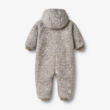 Wheat Outerwear Thermoanzug Kuschel Outdoor Suit 9673 grey stone flowers