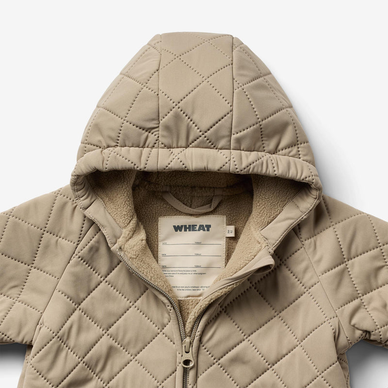 Wheat Outerwear Thermoanzug Kuscheln Outdoor Suit 3239 beige stone