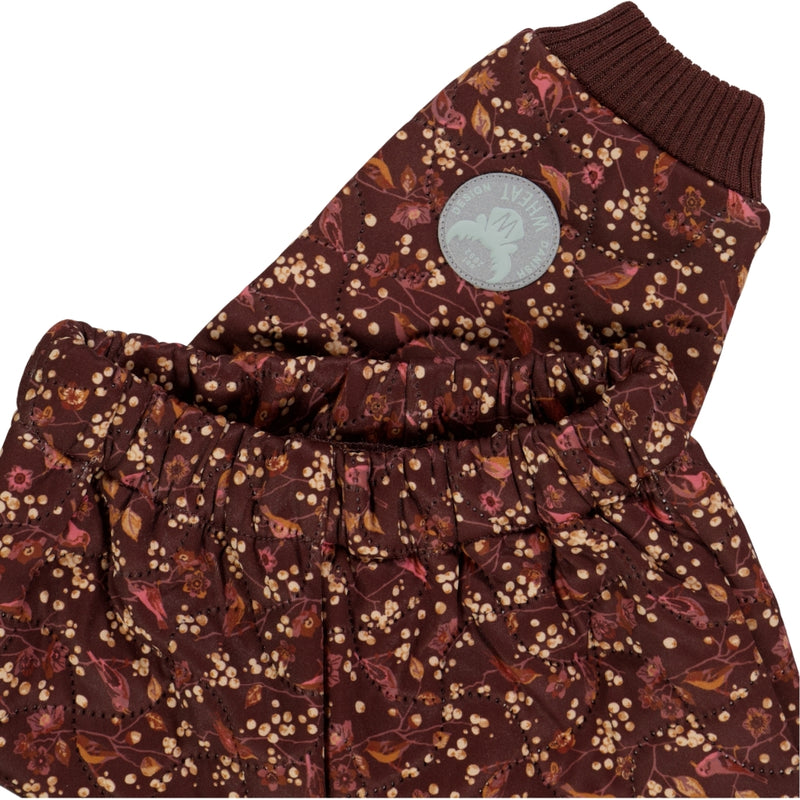 Wheat Outerwear Thermohose Alex Thermo 2751 maroon birds