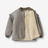 Wheat Outerwear Thermojacke Ellas Jacket 9622 brown stripe