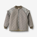 Wheat Outerwear Thermojacke Ellas Jacket 9622 brown stripe