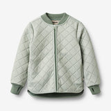 Wheat Outerwear Thermojacke Loui Jacket 4142 green stripe
