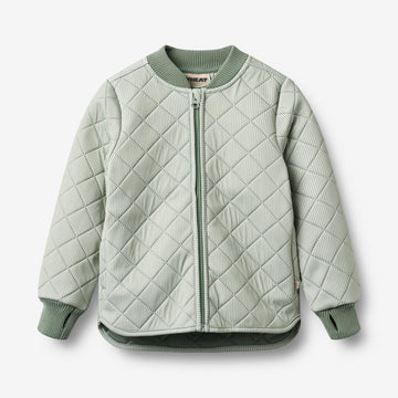 Wheat Outerwear Thermojacke Loui Jacket 4142 green stripe