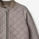 Wheat SMU Thermojacke Loui Jacket 9622 brown stripe