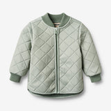 Wheat SMU Thermojacke Loui Jacket 4142 green stripe