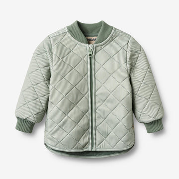 Wheat SMU Thermojacke Loui Jacket 4142 green stripe