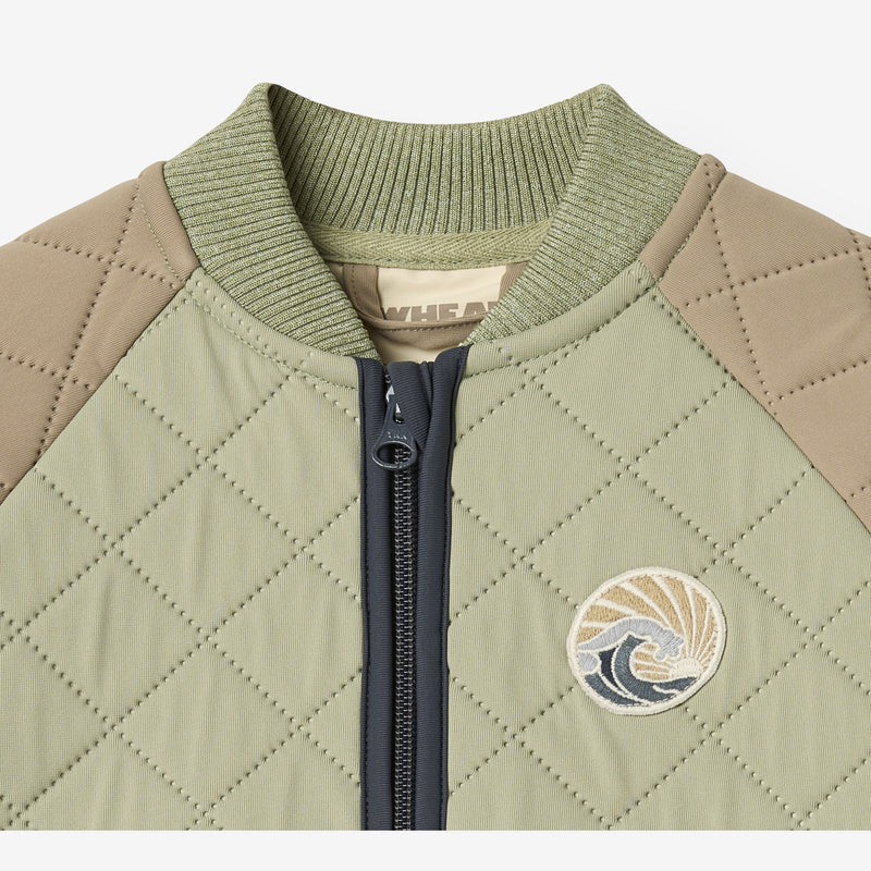 Wheat Outerwear Thermojacke Ole Thermo 1145 green tea