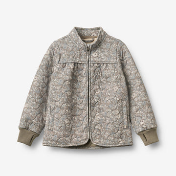 Wheat Outerwear Thermojacke Thilde Jacket 9673 grey stone flowers