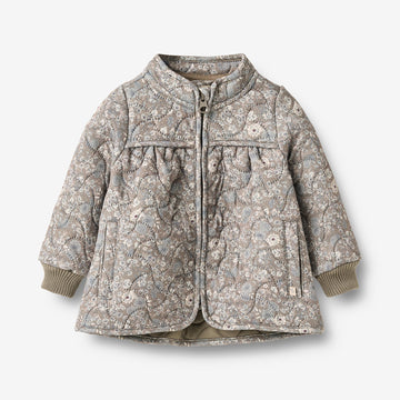 Wheat Outerwear Thermojacke Thilde Jacket 9673 grey stone flowers