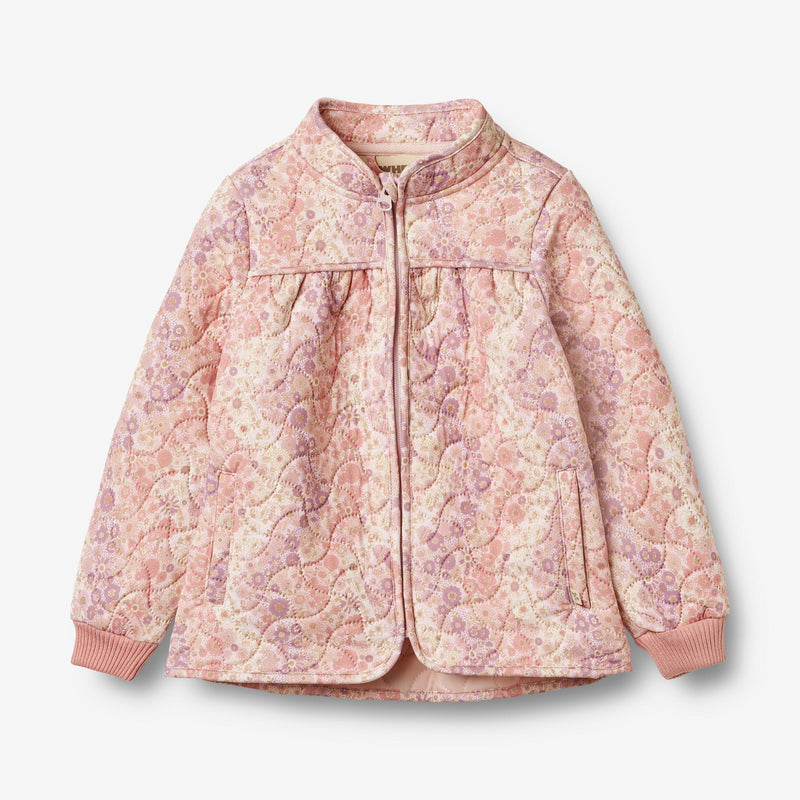 Wheat Outerwear Thermojacke Thilde Thermo 9518 lilac flower rainbow