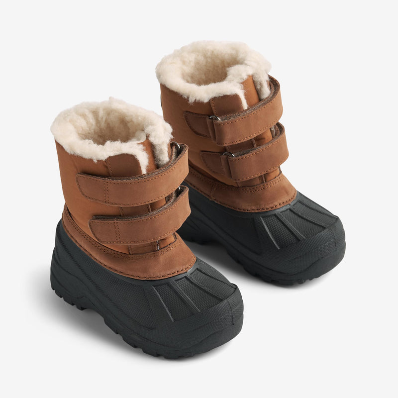 Wheat Footwear Thermopac-Stiefel Thy Winter Footwear 9002 cognac