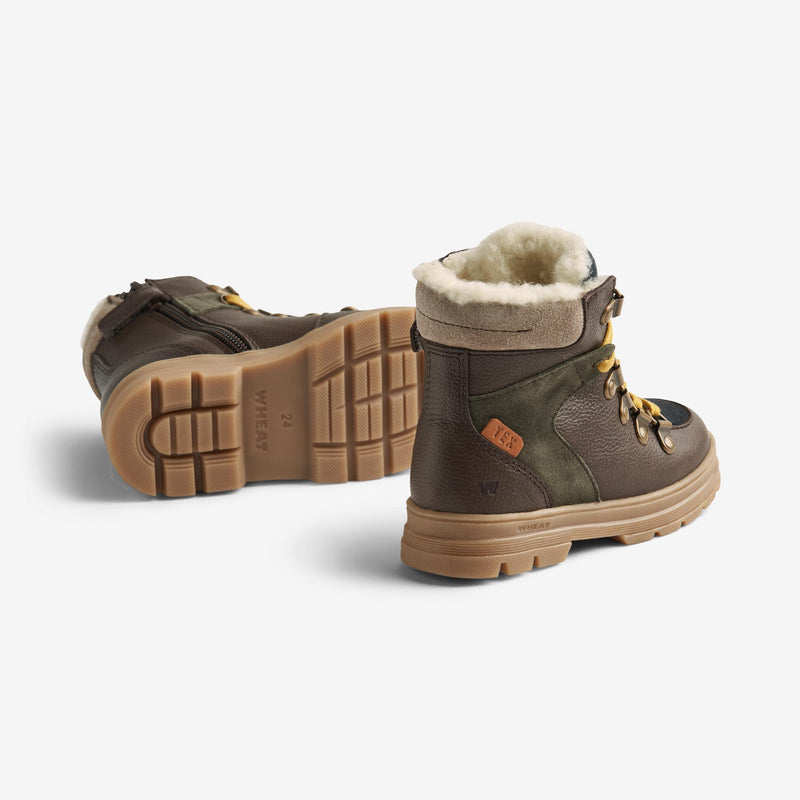 Wheat Footwear Tex Hiker Toni Winter Footwear 3053 dark brown