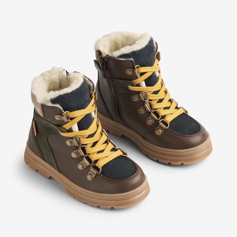 Wheat Footwear Tex Hiker Toni Winter Footwear 3053 dark brown