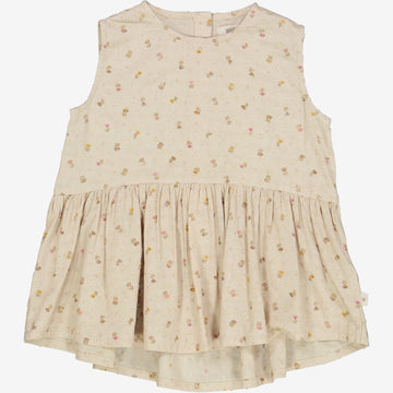 Wheat Main  Top Bea Shirts and Blouses 5058 fossil flowers dot