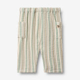 Wheat Main Trousers Arne Trousers 9665 summer stripe