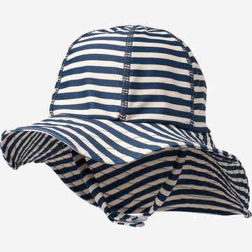 Wheat Main  UV-Sonnenhut Swimwear 1325 indigo stripe