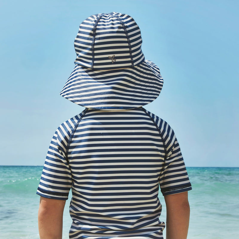 Wheat Main UV-Sonnenhut Bora Accessory 1048 blue stripe
