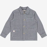 Wheat Überhemd Karlo Shirts and Blouses 1197 navy denim stripe