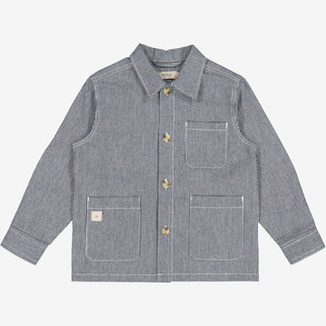 Wheat Main  Überhemd Karlo Shirts and Blouses 1197 navy denim stripe