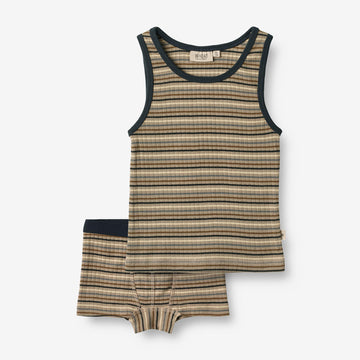 Wheat Main  Unterwäsche-Set Lui Underwear/Bodies 0181 multi stripe