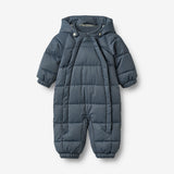 Wheat Outerwear Watte Baby Anzug Edem Outdoor Suit 1292 greyblue